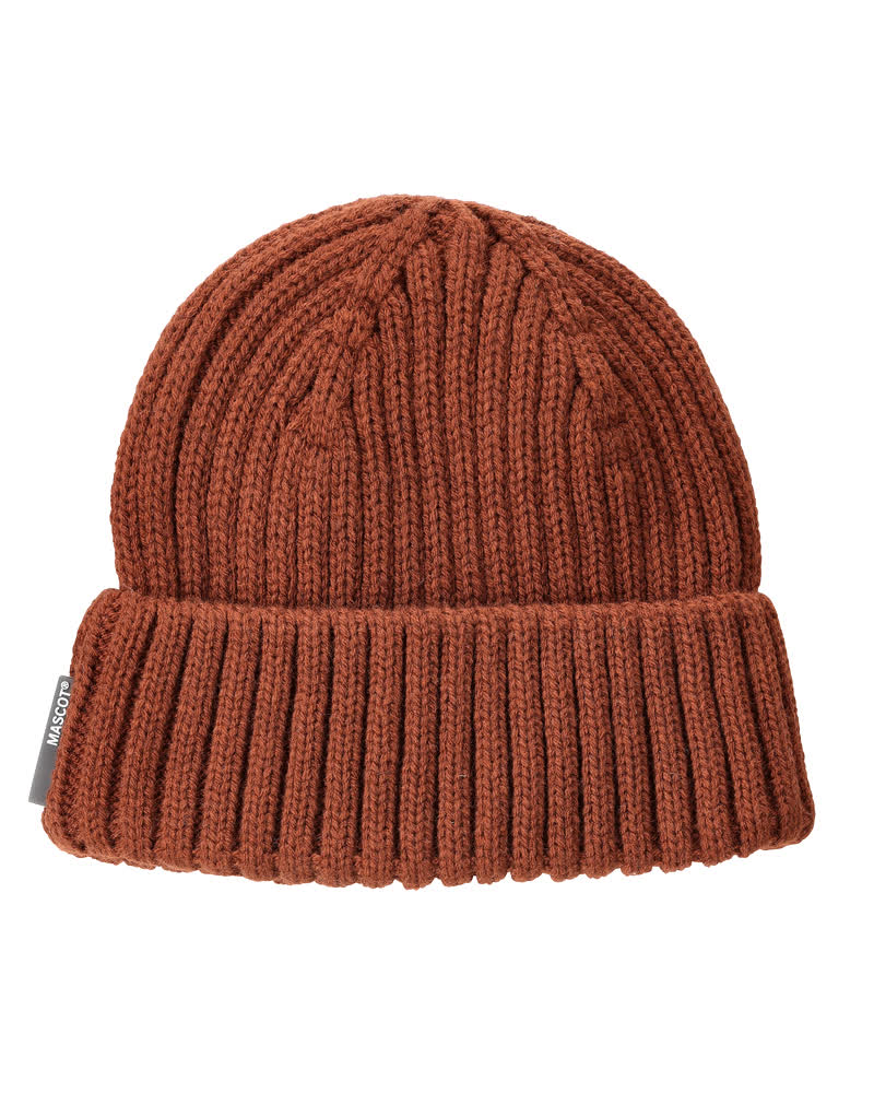 Strickmütze CUSTOMIZED Herbstrot ONE