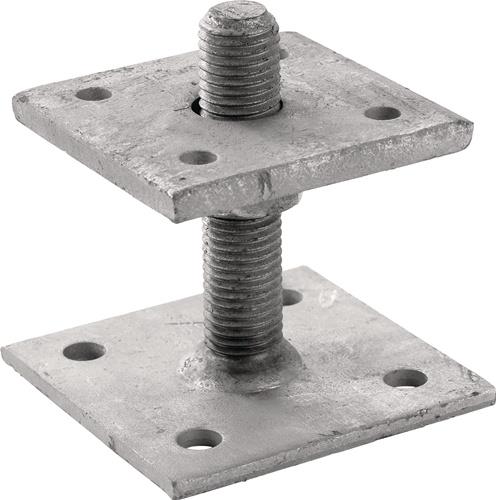 Stützenfuß PPB70G-R 70x70x6mm STA verz.z.Schr.
