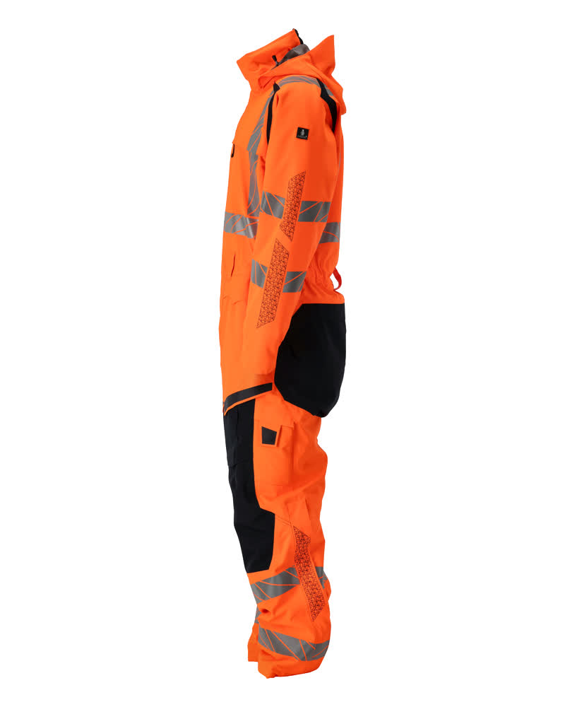 Winteroverall ACCELERATE SAFE Hi-vis Orange/Schwarzblau 3XL