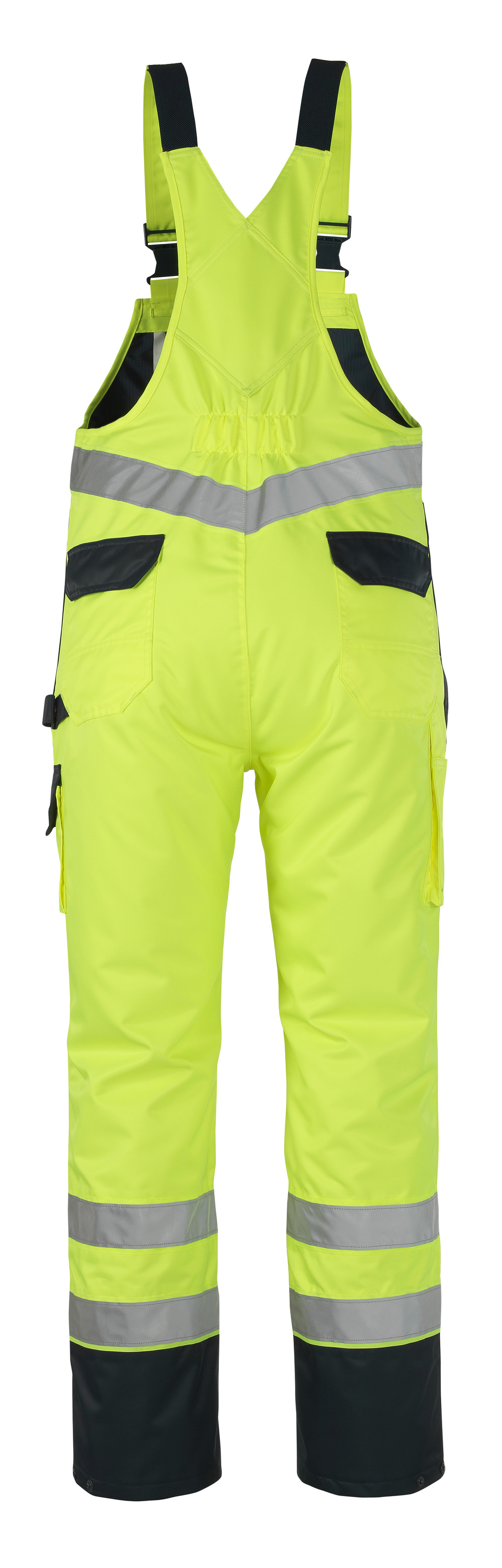 Überziehlatzhose SAFE IMAGE Hi-vis Gelb/Marine 3XL
