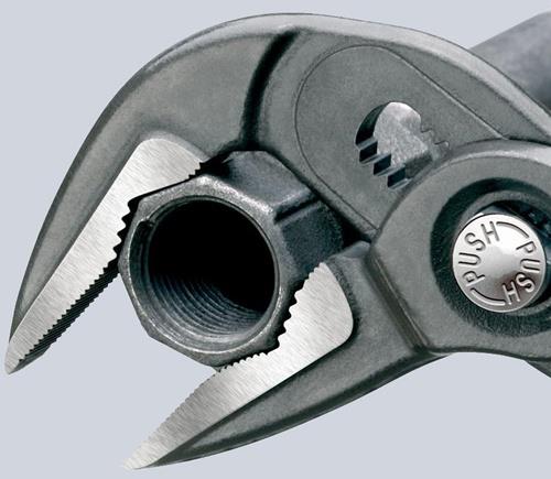 Wasserpumpenzange Cobra® ES L.180mm Spann-W.32mm pol.Ku.-Überzug KNIPEX