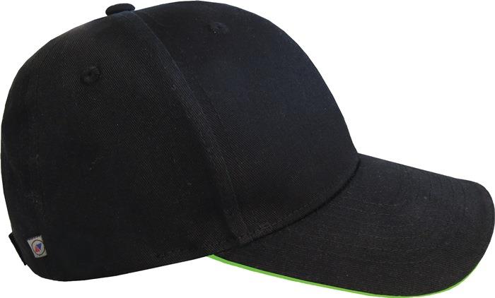 Cap Terrax Workwear universal schwarz/limette TERRAX
