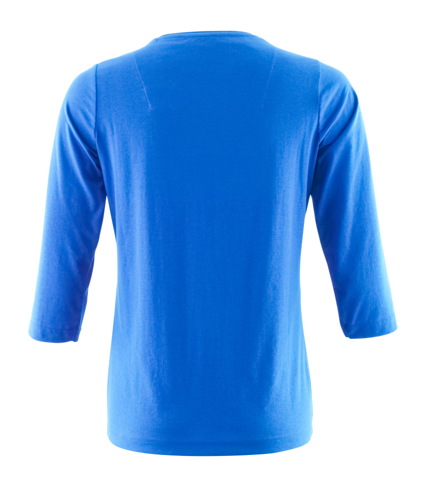 Damen-Passform T-Shirt CROSSOVER Azurblau 3XLONE