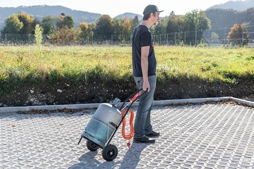 Flaschentransportwagen L485xB500xH1020mm max.30kg Belastbarkeit