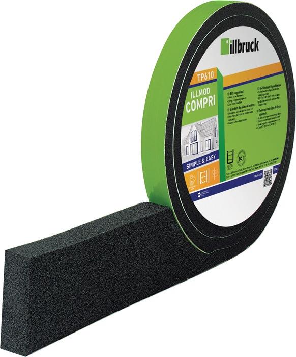 Fugendichtband illmod COMPRI TP610 Rolle anthrazit 15 mm 4-10 mm