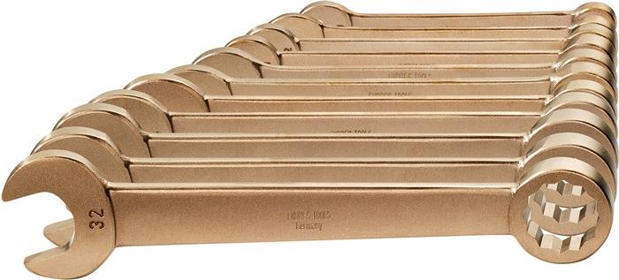 Ringmaulschlüsselsatz 11-teilig Schlüsselweite 10-32 mm Aluminium-Mehrstoff-Bronze ENDRES TOOLS