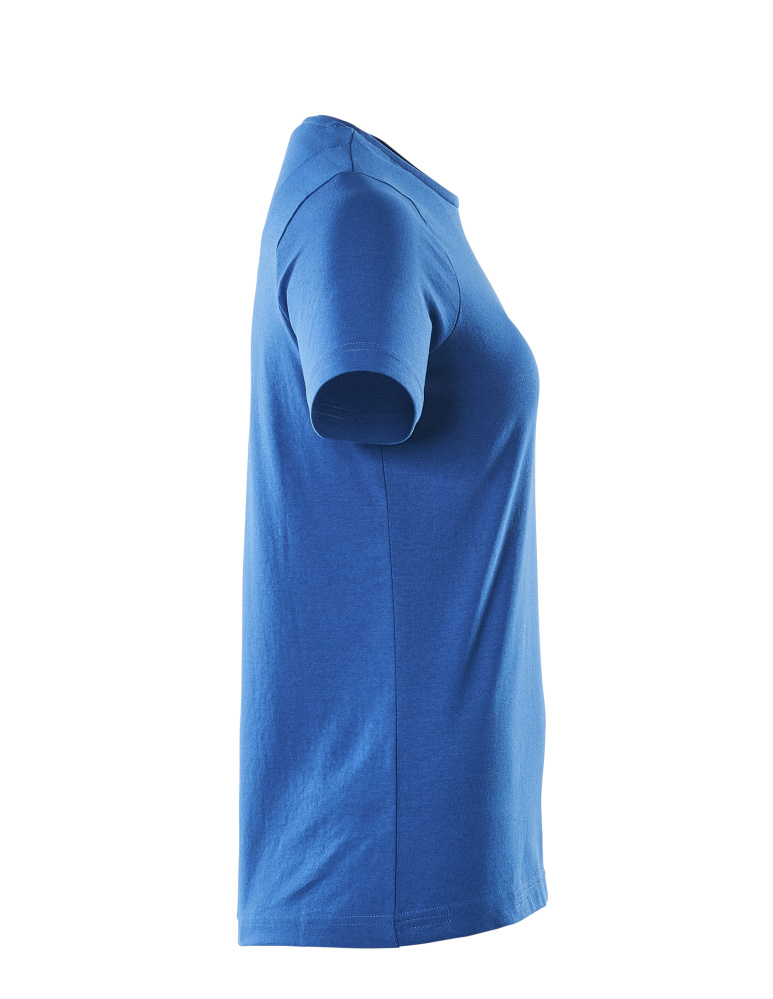 Damen-Passform T-Shirt CROSSOVER Azurblau 2XLONE