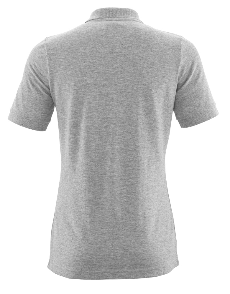 Damen-Passform Polo-Shirt CROSSOVER Grau-meliert 2XLONE