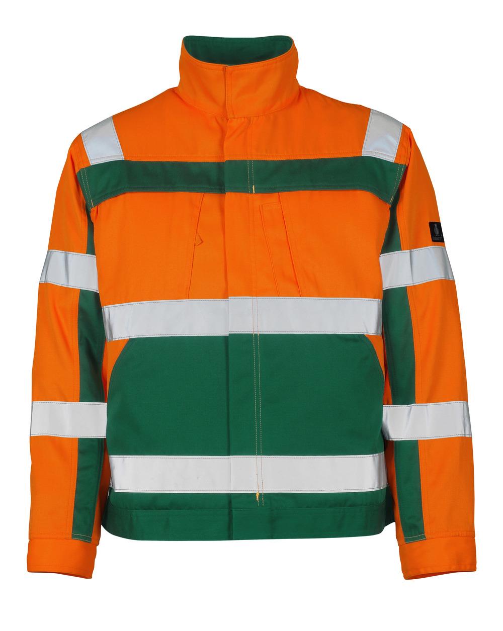 Jacke SAFE COMPETE Hi-vis Orange/Grün L