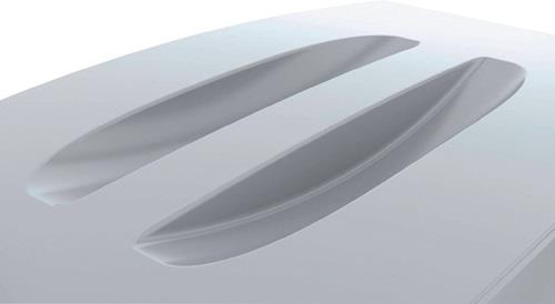 Deckel PP grau B555xT285mm f.Wertstoffsammler 60l m.Griff DURABLE