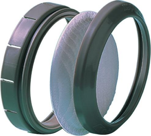 Filteradapter 809001 zur Kombination Gasfilter 850001+890001 / Partikelfilter 807001 + 808001 MOLDEX