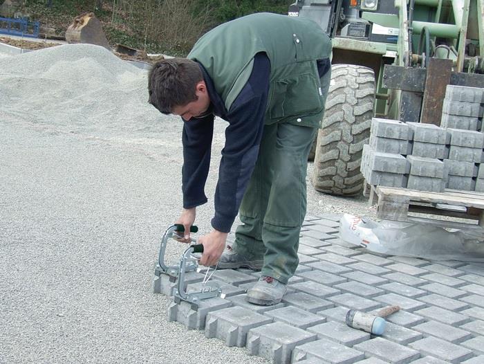 Pflasterboy PB Tragfähigkeit 10 kg Gewicht 1 kg, galvanisch verzinkt PROBST