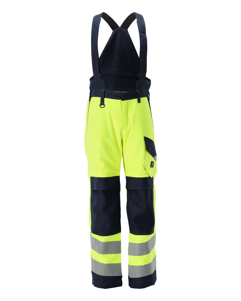 Winterhose MULTISAFE Hi-vis Gelb/Schwarzblau S