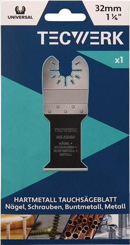 Tauchsägeblätter B.32mm Eintauch-T.46mm 1 St.Univ.TECWERK
