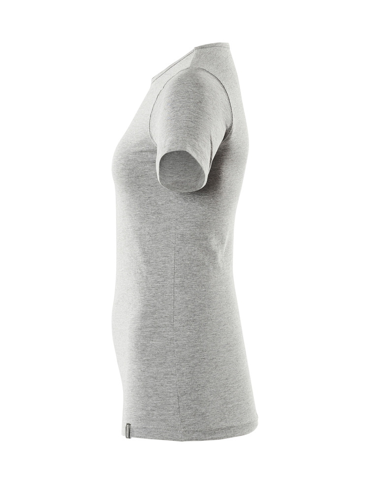 Damen-Passform T-Shirt CROSSOVER Grau-meliert 2XLONE