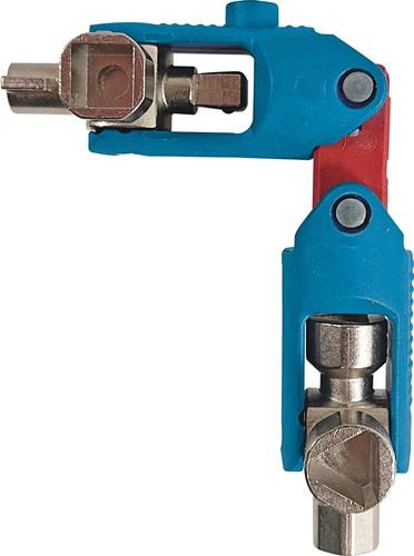 Doppel-Schaltschrankschlüssel SuBMaker Quadro Plus 14 Funktionen Bitaufn.
