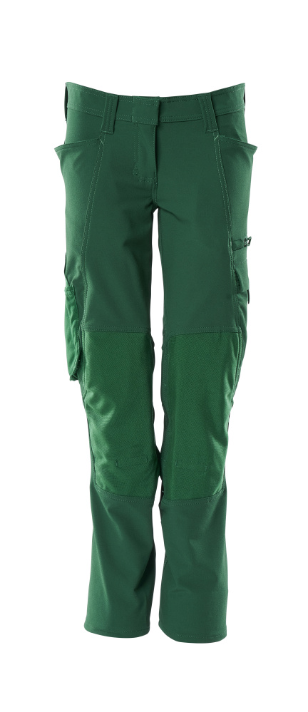 Damen-Passform PEARL Hose mit Knietaschen ACCELERATE Grün 76C34