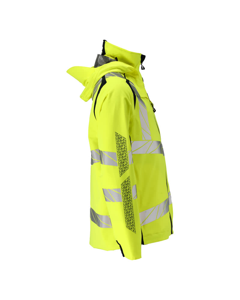 Hardshelljacke ACCELERATE SAFE Hi-vis Gelb/Schwarzblau S