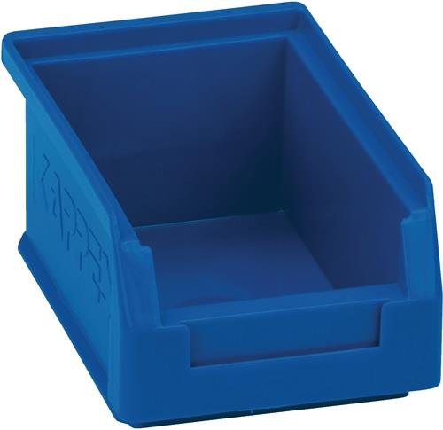 Sichtlagerkasten L160xB105xH75mm PE blau RASTERPLAN
