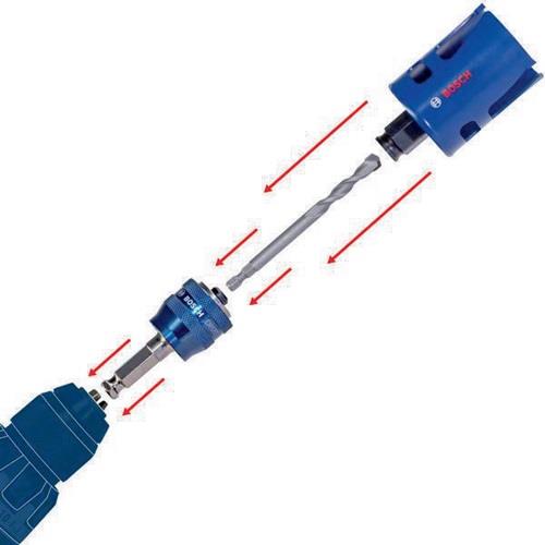 Lochsäge Expert Tough Material D.67mm Schnitt-T60mm Power Change Plus 2608900432