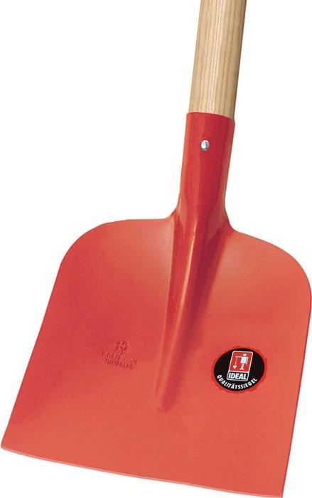 Holsteiner Sandschaufel RUHR-BRILLANT Größe 2 270 x 250 mm 3/4 gehoben Eschenstiel IDEAL