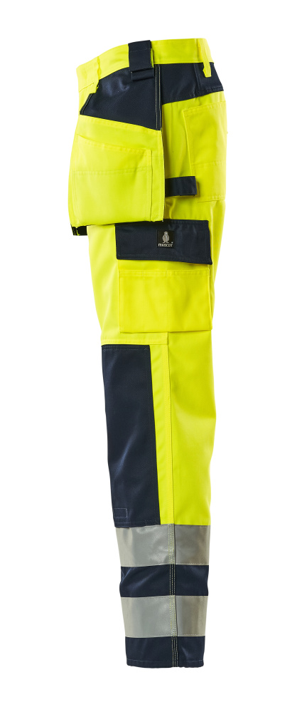 Hose mit Hängetaschen SAFE COMPETE Hi-vis Gelb/Marine 82C44