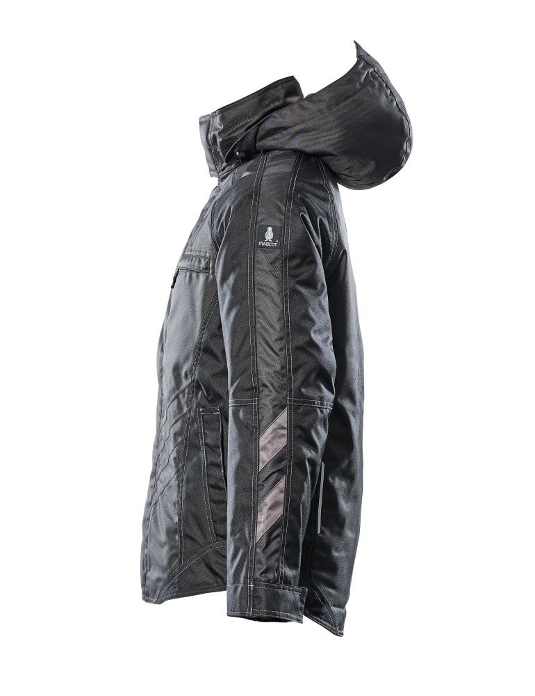 Winterjacke UNIQUE Dunkelanthrazit/Schwarz L