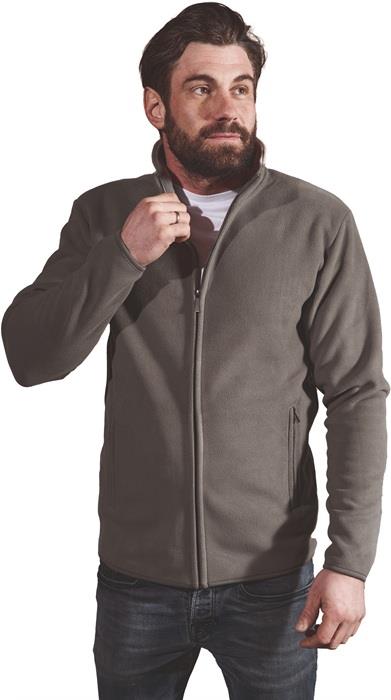 Men’s Double Fleece Jacket steel gray L
