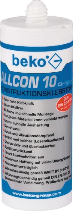 Konstruktionskleber Allcon 10 ® EN 204: D4 150 ml