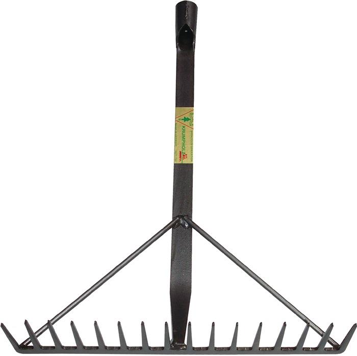 Teerrechen Anzahl Zinken 16 Gewicht 1700 g KRUMPHOLZ