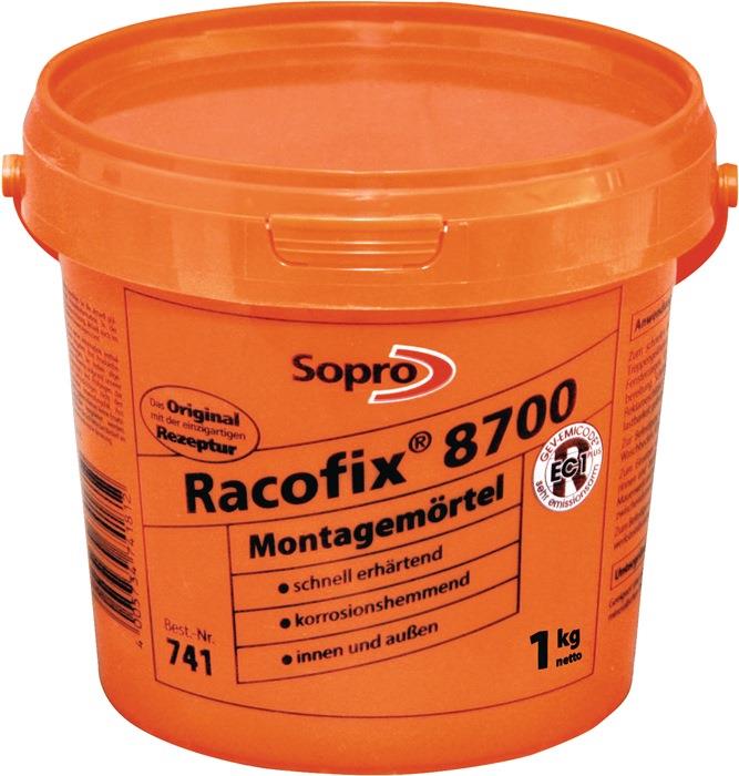 Montagemörtel Racofix® 8700 Eimer 1 kg