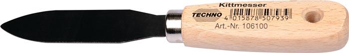 Kittmesser Länge 200 mm 2-schneidig Holzheft