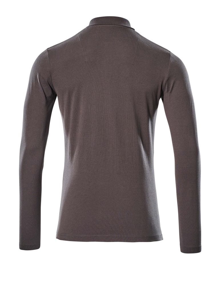 Polo-Shirt, Langarm CROSSOVER Dunkelanthrazit 2XLONE