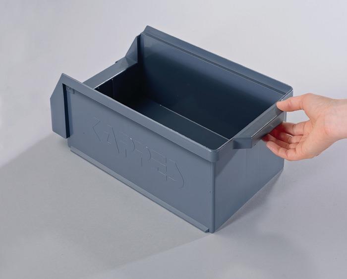 Sichtlagerkasten 200 mm 2 200 mm 500 mm 300 mm 460 mm 300 mm 285 mm blau