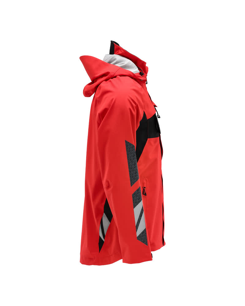 Hardshelljacke ACCELERATE Verkehrsrot/Schwarz 3XL