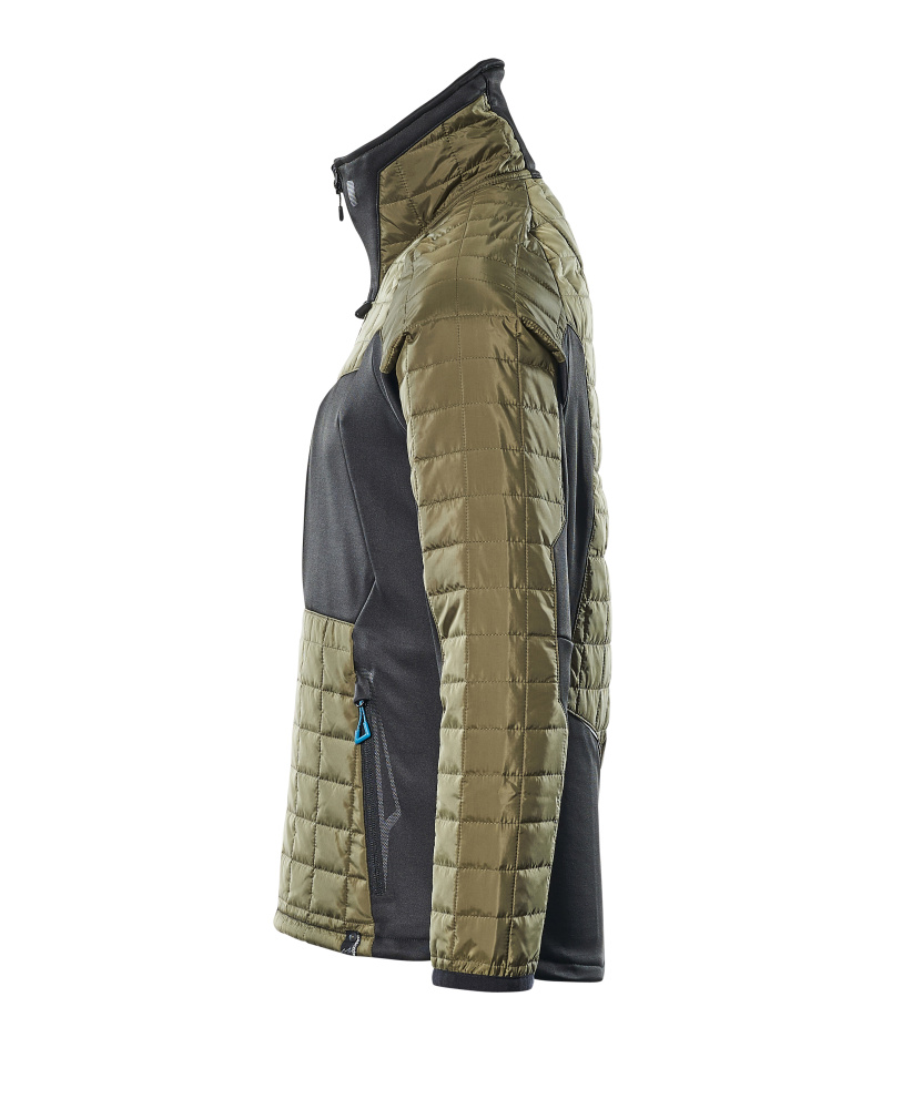 Thermojacke ADVANCED Moosgrün/Schwarz 3XL