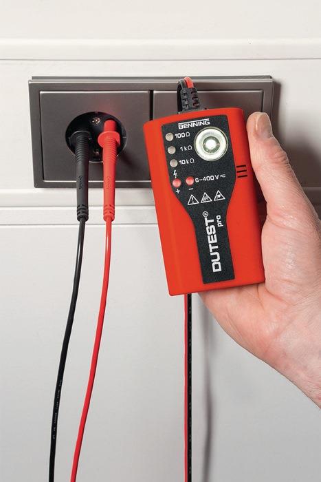 Durchgangs-/Leitungsprüfer DUTEST® pro 6-400 V AC/DC BENNING