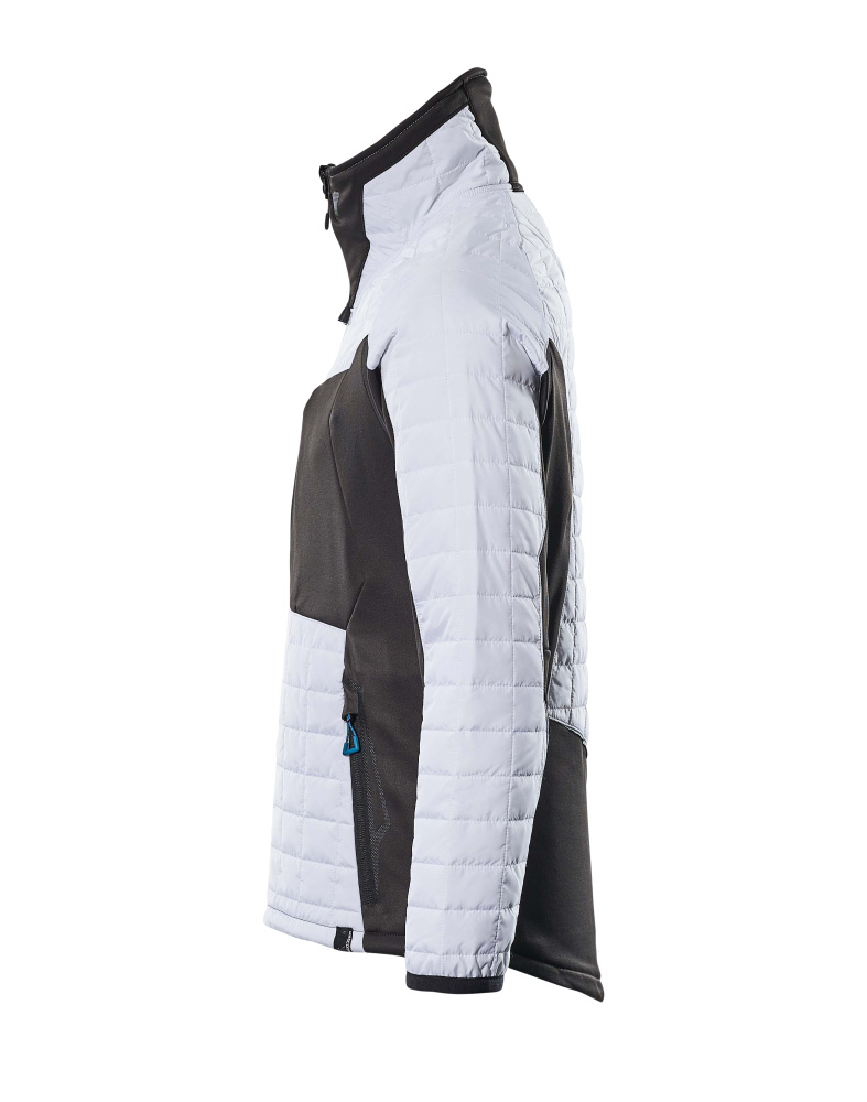 Thermojacke ADVANCED Weiß/Dunkelanthrazit 3XL