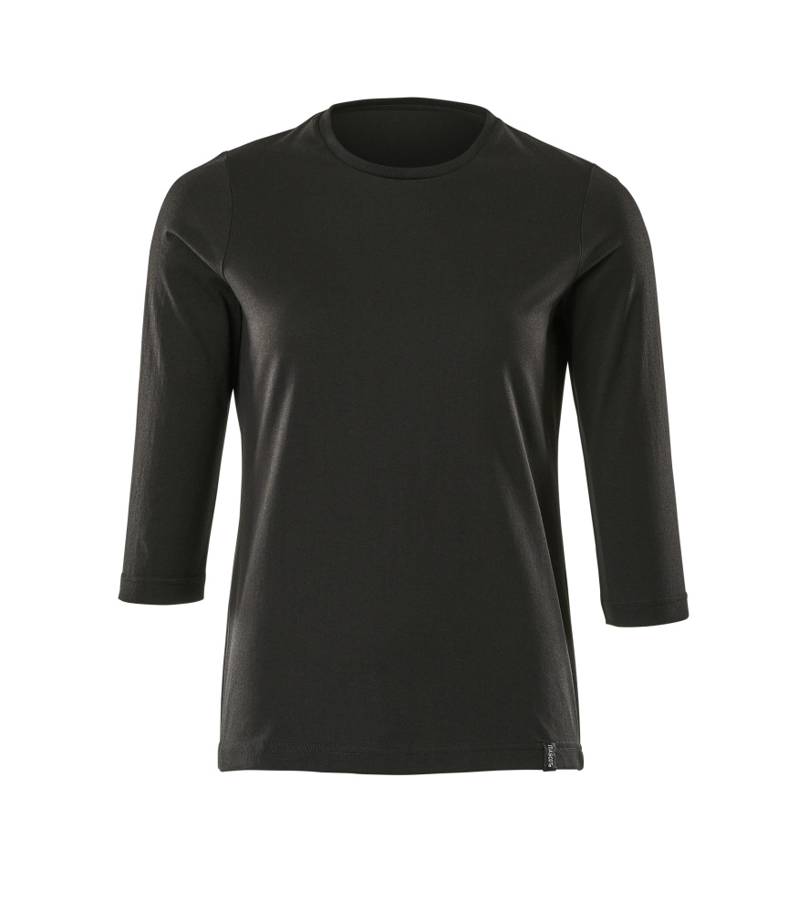 Damen-Passform T-Shirt CROSSOVER Vollschwarz 3XLONE