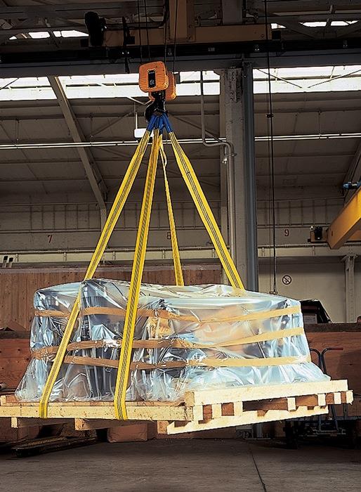 Hebeband DIN EN 1492 1 4000 kg 4000 kg 8000 kg grau 4 m 120 mm