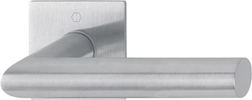 Türdrückerpaar Ams.E1400Z/848N VA F69 m.Drückerrosetten 4-KT.8mm HOPPE
