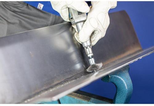 Pinselbürste PBU INOX D.15mm Drahtstärke 0,2mm VA 0,2mm
