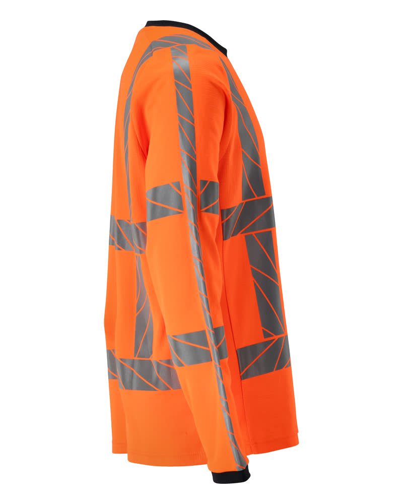 Langarmshirt ACCELERATE SAFE Hi-vis Orange M