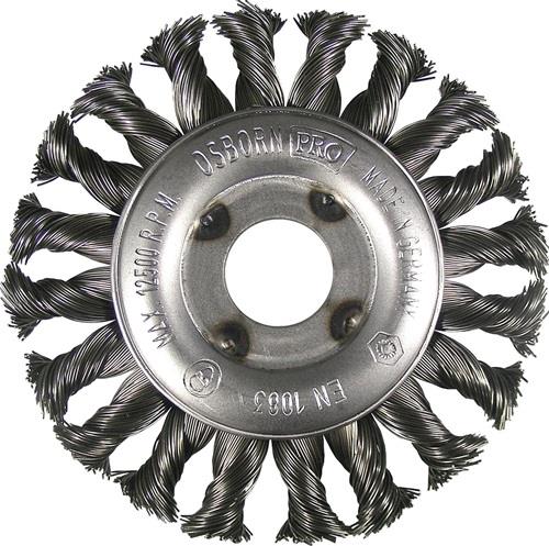 Rundbürste D.125mm Drahtstärke 0,35mm STA 13mm