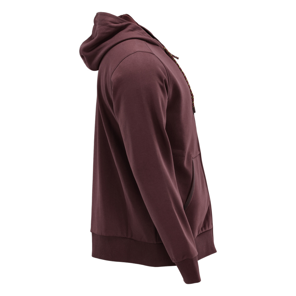 Kapuzenpullover mit Reißverschluss CUSTOMIZED Bordeaux S