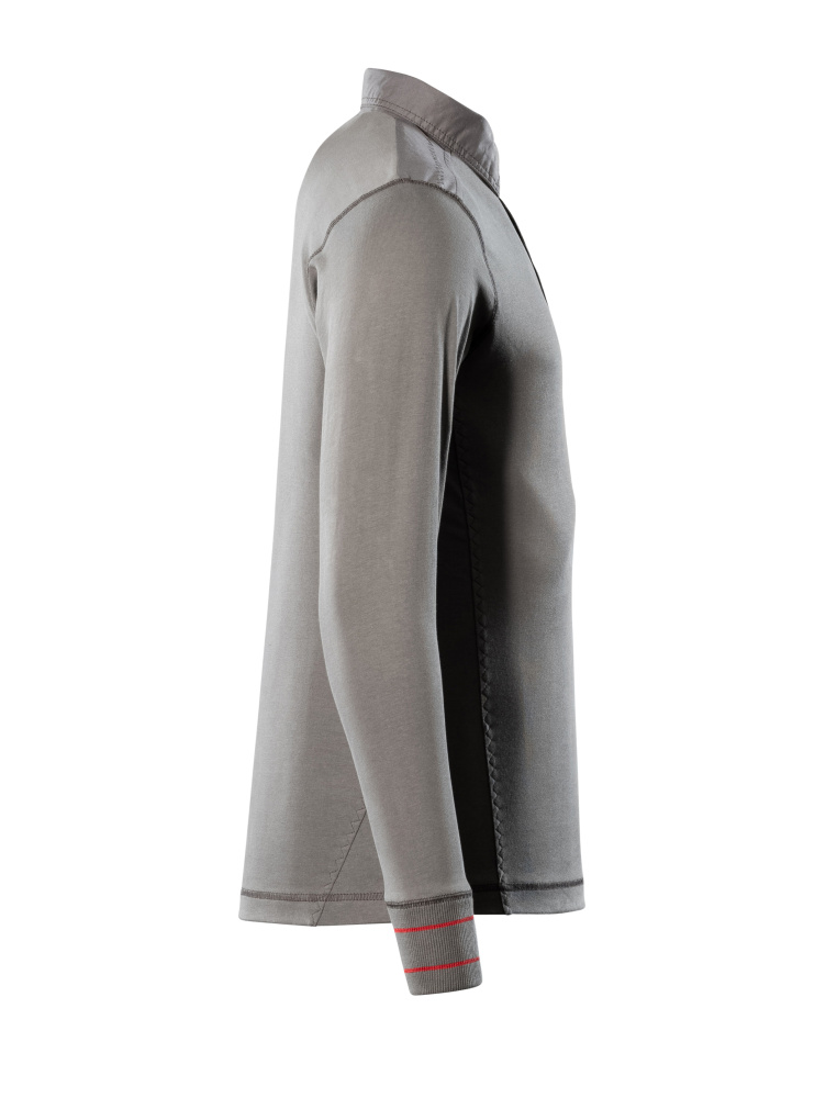 Polo-Sweatshirt FRONTLINE Hellanthrazit L