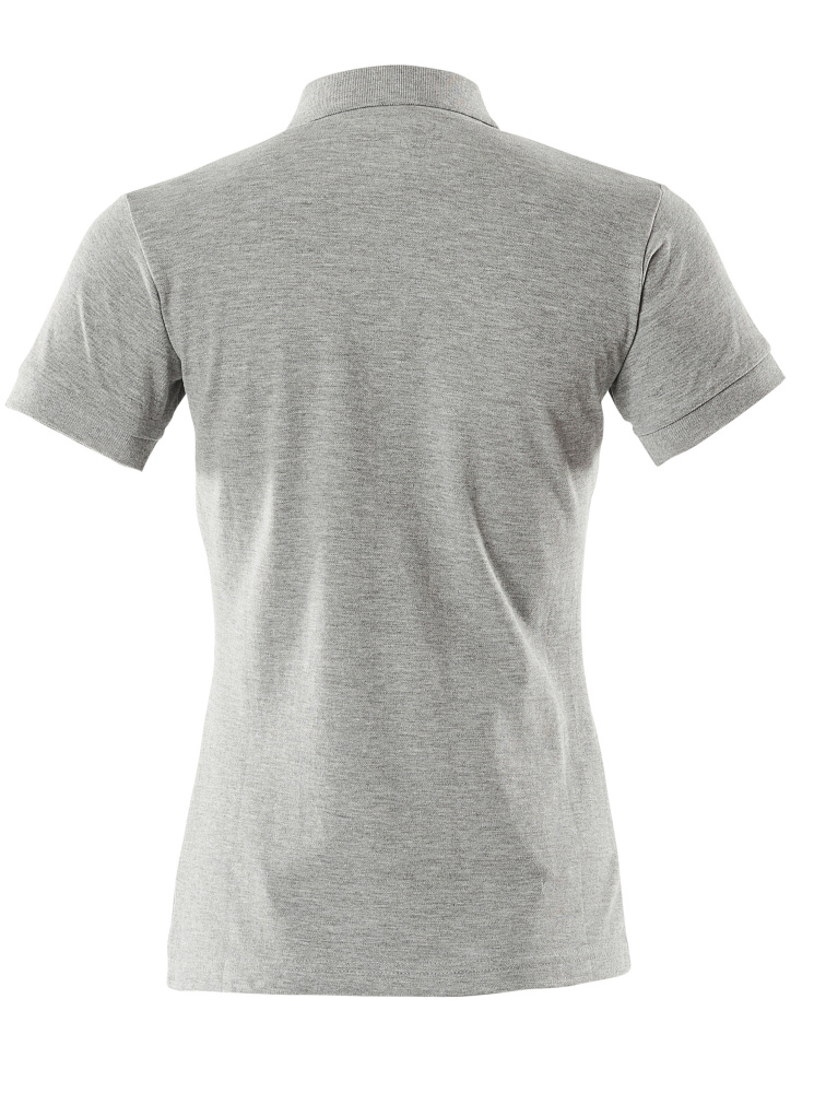 Damen-Passform Polo-Shirt CROSSOVER Grau-meliert 3XLONE