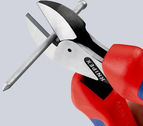 Kompaktseitenschneider X-Cut® L.160mm Kopf pol.Mehrkomp.-Hülle KNIPEX