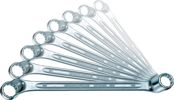 Doppelringschlüsselsatz 12-teilig 32 mm