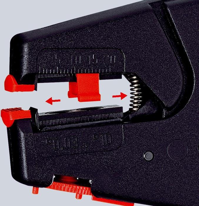 Automatikabisolierzange Länge 200 mm KNIPEX